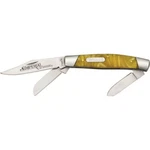 Imperial Schrade Medium Stockman Knife IMP15S 3/8" Closed. Stainless Clip, Spe. Fixed Price $14.60.