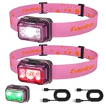 Everbrite 2PACK Rechargeable Led Headlamp 120 Adjustable Headlight 5 Mode. Fixed Price $27.99.