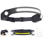 Alpswolf Led Headlamp Rechargeable, 2 Xpe And Cob 1 Pack, Black. Fixed Price $20.41.
