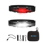 Kbern Red & White Rechargeable Headlamp. 1500 Lumen, Ul Approved 3500 Mah.... Fixed Price $142.95.