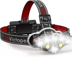 Rechargeable Headlamp, 8 Led High Lumen Super Bright Headlights With Red Light,. Fixed Price $14.81.