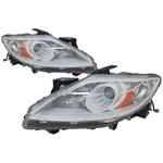 Headlight Set For 10-12 Mazda CX9 Halogen Chrome Left Driver Right Passenger. Fixed Price $478.24.