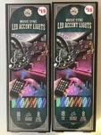 Music Sync Led Accent Lights 2 Sets New By Samsonico Usa. Fixed Price $23.00.