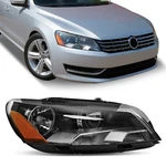Headlights Assembly Compatible With 2012 2013 2014 2015 Volkswagen Vw Passat .... Fixed Price $129.38.