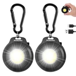 Workpro 2PC Magnetic Cob Keychain Flashlight W/hat Clip 3 Modes. Fixed Price $19.99.
