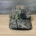 Vintage Hat Cap Strap Back Brown Green Camouflage Hunting Outdoors. Fixed Price $11.30.
