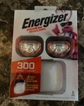 New Energizer Vision Hd Headlamp LP09071 300 Lumens Red IPX4 2 Pk W/bonus Lanten. Fixed Price $23.99.