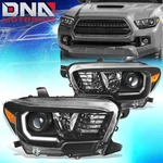 For 2016-2023 Toyota Tacoma Black Housing Amber Corner Projector Drl Headlights. Fixed Price $138.58.