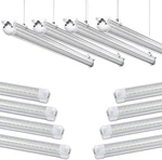 8PACK 8FT Led Shop 100W Super Bright 15500LM, Daylight, Linkable. Fixed Price $266.99.