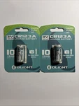 Olight CR123A Lithium Battery 3V 1600MAH Pack. Fixed Price $14.49.