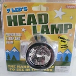 Schylling Head Lamp 7 Led's Compact Size. Fixed Price $9.89.