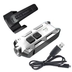 Nitecore Tip Ss Keychain Flashlight -360 Lumens (glacier) W/usb Cord & Clip. Fixed Price $34.95.