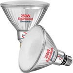 Explux 250 Watt Equivalent PAR38 Led Flood Light Bulbs, Super Bright 3300 Lumens. Fixed Price $40.95.