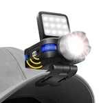Isunmea Hard Hat Clip Lights, 800LM Rechargeable On Cap Normal, Black. Fixed Price $17.50.