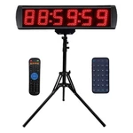 Gan Xin Race Clock With Tripod For Running Events, Large Led Stopwatch Red. Fixed Price $235.94.