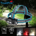Trustfire 1350 Lumen Rechargeable Led Headlamp Waterproof Headlight Red K. Fixed Price $41.84.