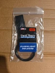 Uncle Mike's D-cell Flashlight/baton 2" Wide Ring Holder Nylon #8862-1. Fixed Price $5.00.