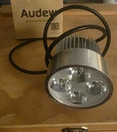 Audew Motorcycle Spot Led Headlight. Fixed Price $10.00.