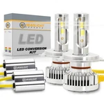 2008 Harley-davidson Fxdb Street Bob H4 Led Headlight Bulbs 20K Lumens Dual Beam. Fixed Price $89.99.