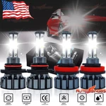 9005 H11 Led Headlight Super Bright Bulbs Kit 8000K White 330000LM High Low Beam. Fixed Price $17.88.