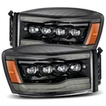 Alpha Rex 880538 Nova Led Projector Headlights Black; Fits Dodge Ram 06-08. Fixed Price $982.50.