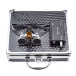 Nski 2.5X Binocular Loupes Magnifying Glasses + 5W Led Head Lamp Belt Clip Ty.... Fixed Price $74.69.