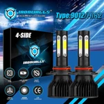 4-SIDES 9012 Led Headlight Bulbs Kit Low Beam 6000K Super Bright High Power. Fixed Price $19.99.