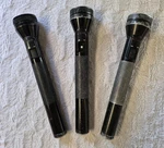 Lot Of 3 Streamlight Rechargeable Police Issue Flashlights SL-20X No Charger. Fixed Price $44.99.