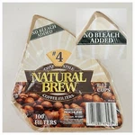 Natural Brew #4 Filter Paper Cone Coffee 100 Ct 8-12 No Bleach Added Rochline. Fixed Price $10.87.
