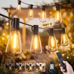 Minetom ST38 100FT String Lights 31 Led Bulbs Waterproof Dimmable. Fixed Price $59.99.
