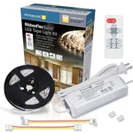 Armacost Lighting Ribbon Flex Home Tunable 16' White Led Tape Lights With Remote. Fixed Price $60.48.