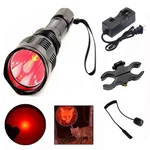 Led Hunting Flashlight, HS-802 250 Yards Cree Coyote Hog Red Flashlight.... Fixed Price $46.63.
