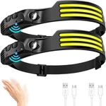 Pcs Waterproof Cob Headlamp Night Led Sensor 230 Torch Headlight. Fixed Price $12.98.
