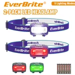 Everbrite 2-PACK Super Bright Led Headlamp 5 Lighting Modes Flashlights. Fixed Price $20.99.
