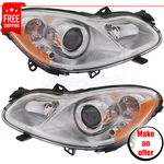 Headlights SM2503100 SM2502100 Set Of Pc Clear Lens 2008-2015 Smart Fortwo. Fixed Price $303.99.