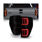 Acanii 2009-2014 Ford F150 Pickup Truck Black Smoked Led Pyro Tube Styl.... Fixed Price $146.05.