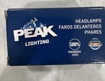 Peak Lighting Headlamps H11 12V/55W, New, Quantity. Fixed Price $12.00.