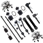 14PCS Front Suspension Kit Wheel Hub Control Arm For 1997-1999 Jeep Wrangler Tj. Fixed Price $325.99.