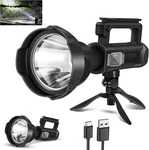 Rechargeable Spotlight, 2,000,000L High Lumens Led Lights Outdoor Handheld. Fixed Price $50.89.