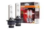 D2S Osram 66240XN2 Night Breaker 220 Xenarc Hid Xenon Bulbs (2 Pack). Fixed Price $110.00.