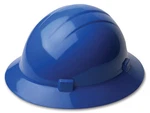 Erb 19206 Full Brim Hard Hat With 4-POINT Ratchet Suspension, Blue Unisex. Fixed Price $35.45.