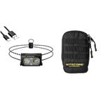 Nitecore NU25 Dual Beam Usb-c Rechargeable 400 Lumens Headlamp With Pouch NPP30. Fixed Price $70.54.