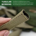 1 Inch MIL-W-5625 Nylon Tubular Webbing Milspecs 4000LBS Durable For Outdoor .... Fixed Price $20.00.