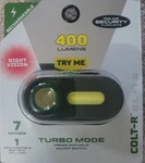 Police Security Flashlights/headlamp Colt Elite 400 Lumens Lifetime Warranty. Fixed Price $17.89.