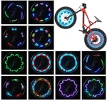 Bike Wheel Lights (2 Pack) - Waterproof Led Bicycle Spoke Black. Fixed Price $33.99.