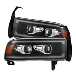 94-01 Dodge Ram 1500/94-02 2500/3500 Luxx-series Led Headlights Black. Fixed Price $664.99.