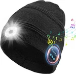 Rotibox Bluetooth Beanie Hat With Light, Gifts For Men, One Size, BL007-BLACK. Fixed Price $30.11.