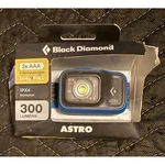 Black Diamond Astro 300 Headlamp Unisex Os Blue Dual Fuel Lumens IPX4. Fixed Price $14.37.