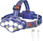 Mioisy Rechargeable, 8 Led Super Bright With White Red Light,. Fixed Price $34.19.