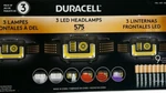 Duracell Ultra 575 Lumens Tactical Headlamp 6 Lighting Modes W/ Uv Beam 3 Pack. Fixed Price $27.99.